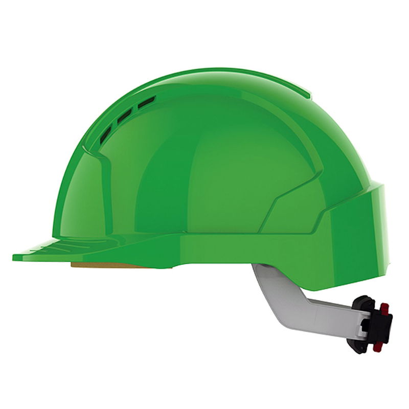 JSP EVOLite Vented Wheel Ratchet Safety Helmet - Green