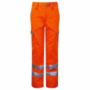 Pulsar Rail Women's Hi-Vis Orange Combat Trousers