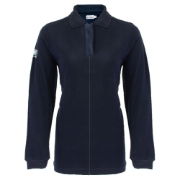 Q-Flame Women’s FR AS Arc 4kA Navy Polo Shirt