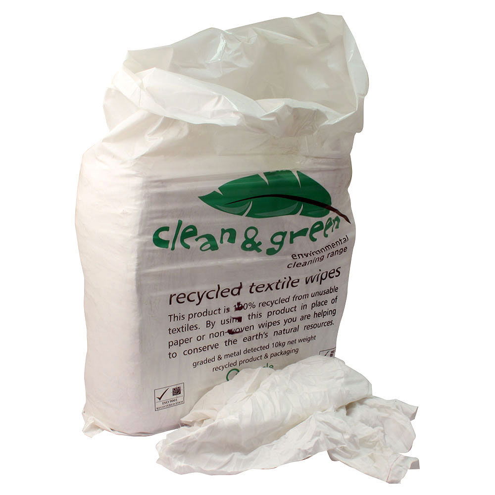 White Cotton Rags - 10kg