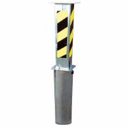 Telescopic Anti-Ram Raid Security Post - 100mm Square