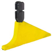 Slimline Anti-Trip Barrier Foot - Yellow