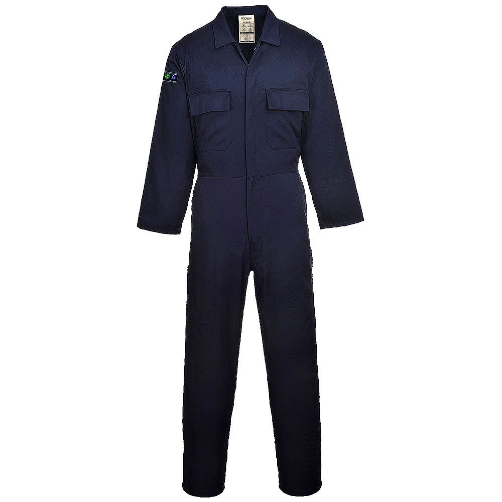 Q-Flame FR AS Arc Navy Coverall - Regular Leg