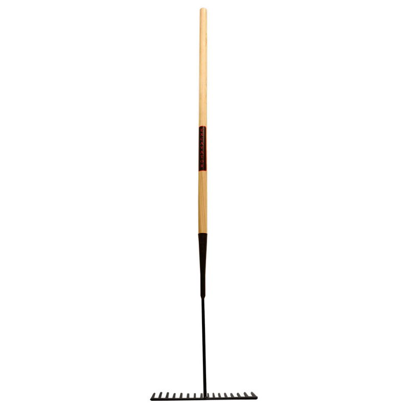 Excavator Asphalt Rake - Wooden Handle