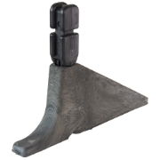 Slimline Anti-Trip Barrier Foot - Black