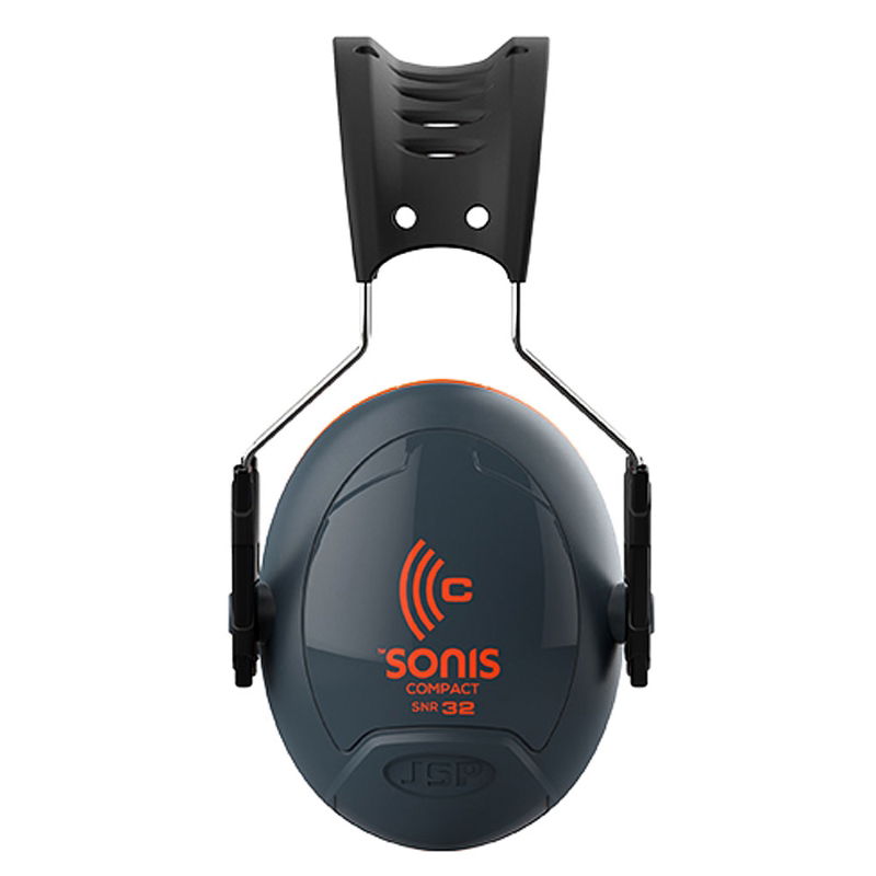 JSP Sonis Compact Low Profile Adjustable Ear Defenders - 32 dB SNR