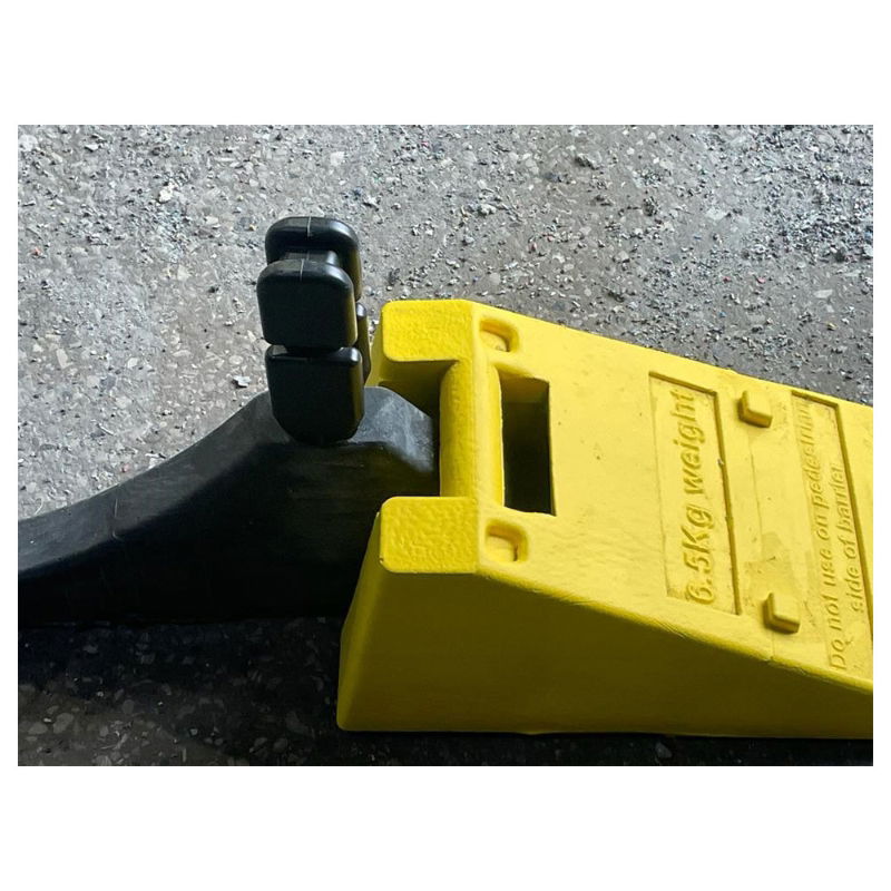 Overshoe Foot Weight for Mergon, Highway, Stacca, Olympic and Gate Barriers - 6.5kg - Yellow