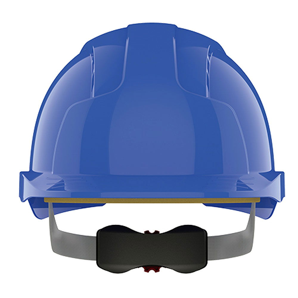 JSP EVOLite Vented Wheel Ratchet Safety Helmet - Blue