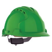 JSP EVO8 High Impact Vented Safety Helmet - Green