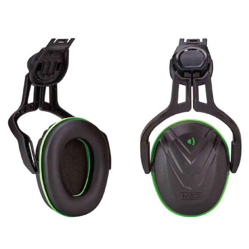 MSA V-Gard Helmet Mounted Ear Defenders - 28dB